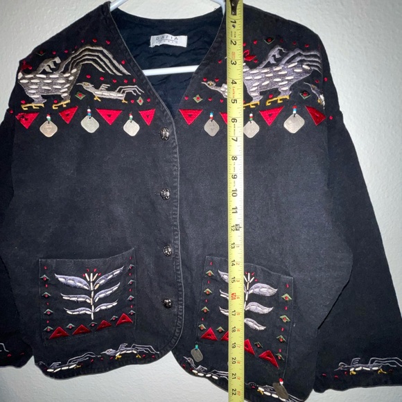 RARE RAFIA STUDIO INDIAN TOP SIZE M - Picture 7 of 14